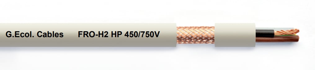 G. ECOL. CABLES - FRO-H2HP-OB 2X2,50 UNEL CCA-S3,D1,A3