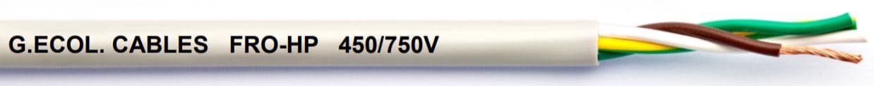 G. ECOL. CABLES - FRO-HP-OB 2X6,00 UNEL CCA-S3,D1,A3