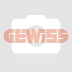 GEWISS - QMC125-200 - PANNELLO FLANGIATO PER MONTAGGIO PRESE SENZA BASE FUSIBILE - 2 PRESE VERTICALI 63A IP55 - GRIGIO RAL 7035