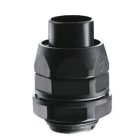 GEWISS - RACCORDO GIREVOLE DIRITTO CON PASSO GAS - RDG - IP54 - DIAMETRO GUAINA 20MM - NERO RAL9005