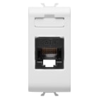 GEWISS - PRESA RJ45 - CATEGORIA 6 - UTP - 1 MODULO  CHORUSMART -  BIANCO LUCIDO