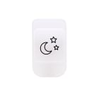 GEWISS - LENTE CON SIMBOLO ILLUMINABILE - BUONANOTTE