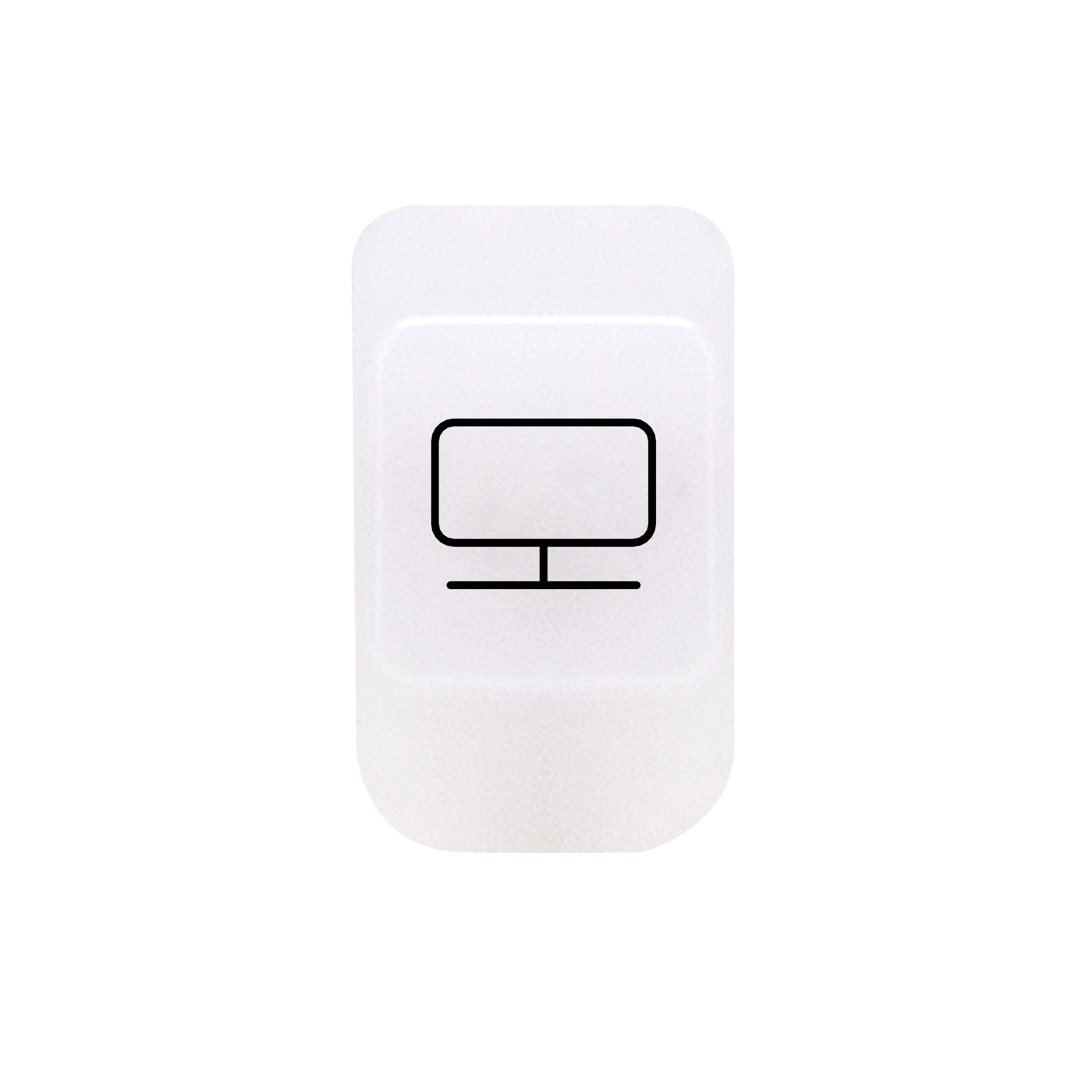 GEWISS - LENTE CON SIMBOLO ILLUMINABILE - TV