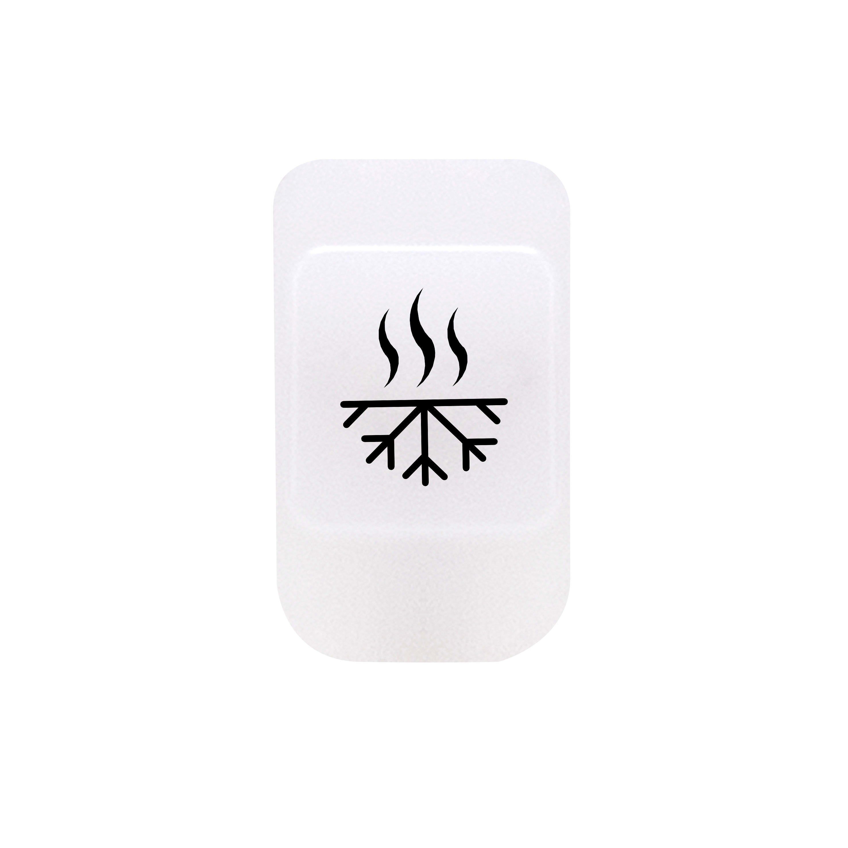 GEWISS - LENTE CON SIMBOLO ILLUMINABILE - RISCALDAMENTO / RAFFRESCAMENTO