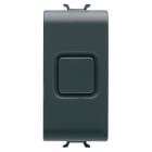 GEWISS - SUONERIA - 230V ac 50 Hz 8VA 80 dBA 1 METRO - 1 MODULO - NERO SATINATO - CHORUSMART