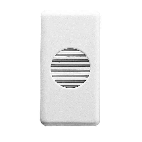 GEWISS - SUONERIA - 230V ac - 50Hz - 8VA - 80 dB A 1 METRO - 1 MODULO - SYSTEM WHITE