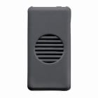 GEWISS - SUONERIA - 12V - 50Hz - 8VA - 80 dB A 1 METRO - 1 MODULO - SYSTEM BLACK