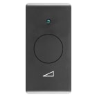 GEWISS - REGOLATORE ELETTRONICO - PER TRASFORMATORI ELETTRONICI - A PULSANTE - 1 MODULO - SYSTEM BLACK