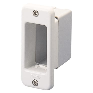 GEWISS - PLACCA PER PROFILATI - AUTOPORTANTE - 1 POSTO - BIANCO NUVOLA - SYSTEM