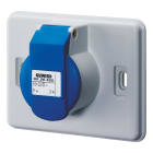 GEWISS - PRESA INDUSTRIALE A NORMA IEC 309 - GRIGIO RAL 7035 - 2P+T - 16A 230V - IP44