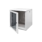 GEWISS - QUADRO DA PARETE 19" - IN METALLO - PORTA TRASPARENTE - 6U - 600X335X400 - GRIGIO RAL 7035