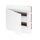 GEWISS - CENTRALINO DA ARREDO PREDISPOSTO PER ALLOGGIAMENTO MORSETTIERA - PORTA CIECA - BIANCO - 12 MODULI