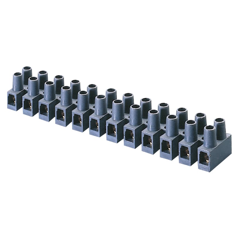 GEWISS - MORSETTIERA SCOMPONIBILE IN TECNOPOLIMERO - SEZ.MAX CAVO FLESSIBILE 2,5MM² - 12 POLI