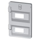GEWISS - PANNELLO FRONTALE FINESTRATO 14 MODULI QUADRI 316X396 - GRIGIO RAL 7035