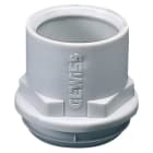 GEWISS - RACCORDO TUBO/CASSETTA IN POLIMERO FLESSIBILE - FORO DIAMETRO 23MM - PER TUBO DIAMETRO 20MM - GRIGIO RAL 7035 - IP44