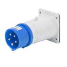GEWISS - SPINA FISSA DA INCASSO DIRITTA - IP44 - 3P+T 16A 200-250V 50/60HZ - BLU - 9H - CABLAGGIO A VITE