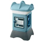 GEWISS - QMC16T - VUOTO - TRASPORTABILE - BIFACCIALE - LATO A 1 PANNELLO LATO B 1 PANNELLO - AZZURRO