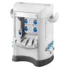 GEWISS - QMC125B - CABLATO - MONOFACCIALE - 4 PRESE 2P+T 16A - IP44 - BIANCO