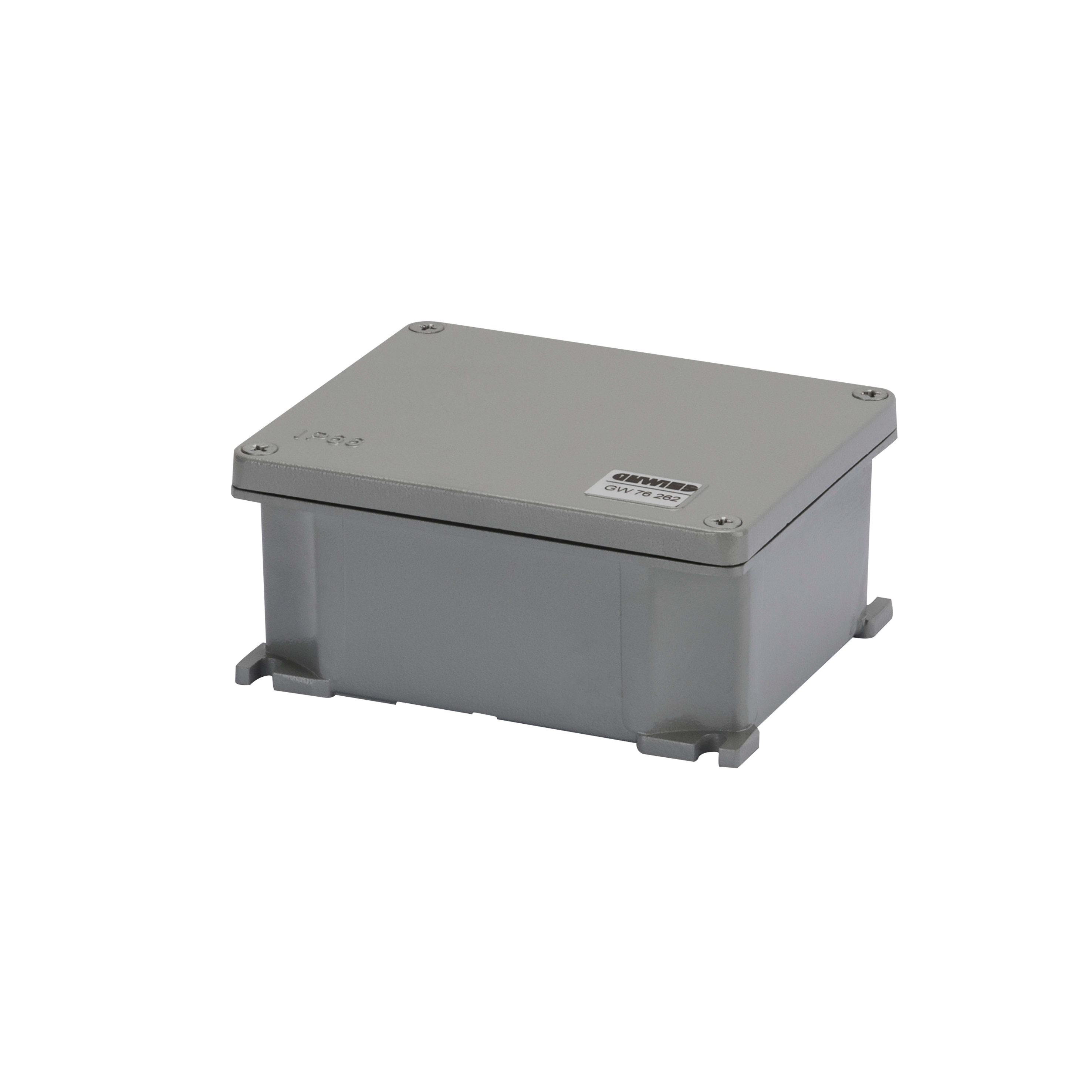 GEWISS - CASSETTA DI DERIVAZIONE - IN ALLUMINIO PRESSOFUSO - VERNICIATA - GRIGIO METALLIZZATO - 294X244X114 - IP66