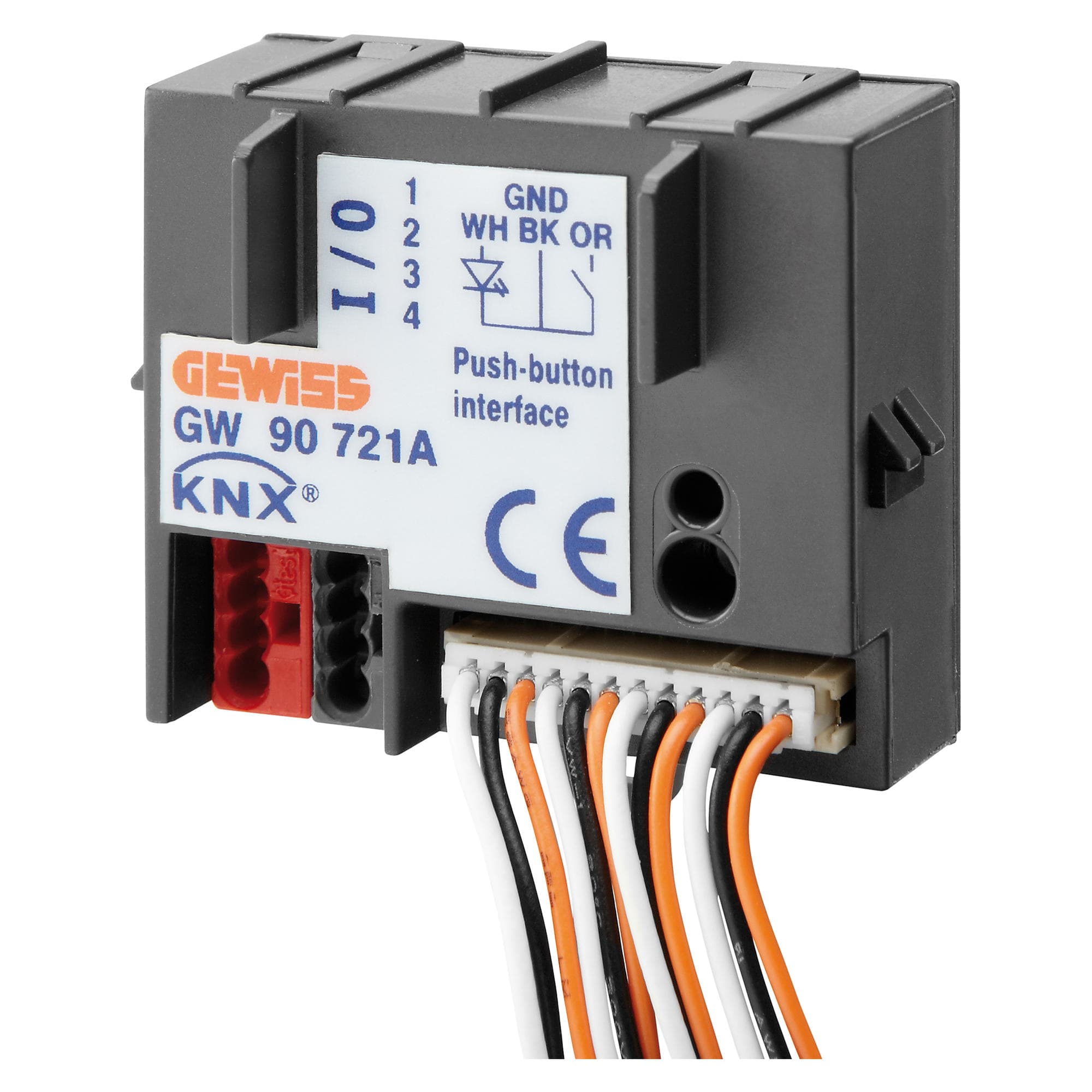GEWISS - INTERFACCIA CONTATTI 4 CANALI - KNX