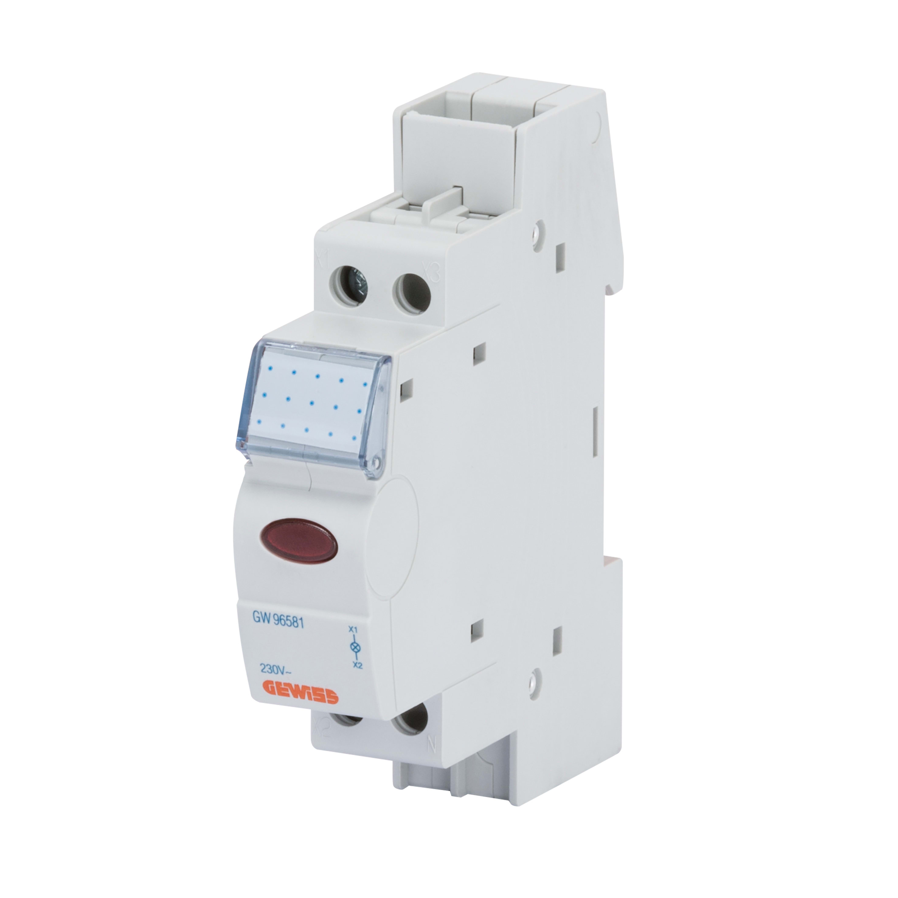 GEWISS - LAMPADA DI SEGNALAZIONE - SINGOLA - BLU - 230V - 1 MODULO