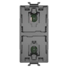 GEWISS - MODULO 2 COMANDI ASSIALI CONNESSO - ZIGBEE - 100-240 V ac 50/60 Hz - 1 MODULO - CHORUSMART