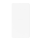 GEWISS - INTERRUTTORE UNIPOLARE 250V AC - 16AX - TASTO NEUTRO - 1 MODULO - BIANCO LUCIDO - SYSTEM PURA