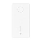 GEWISS - INTERRUTTORE BIPOLARE 250V AC - 16AX - ILLUMINABILE - 1 MODULO - BIANCO LUCIDO - SYSTEM PURA
