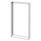 GEWISS - COPPIA DI PANNELLI LATERARI - QUADRO DA PARETE - QDX 630 L - 1000X200MM
