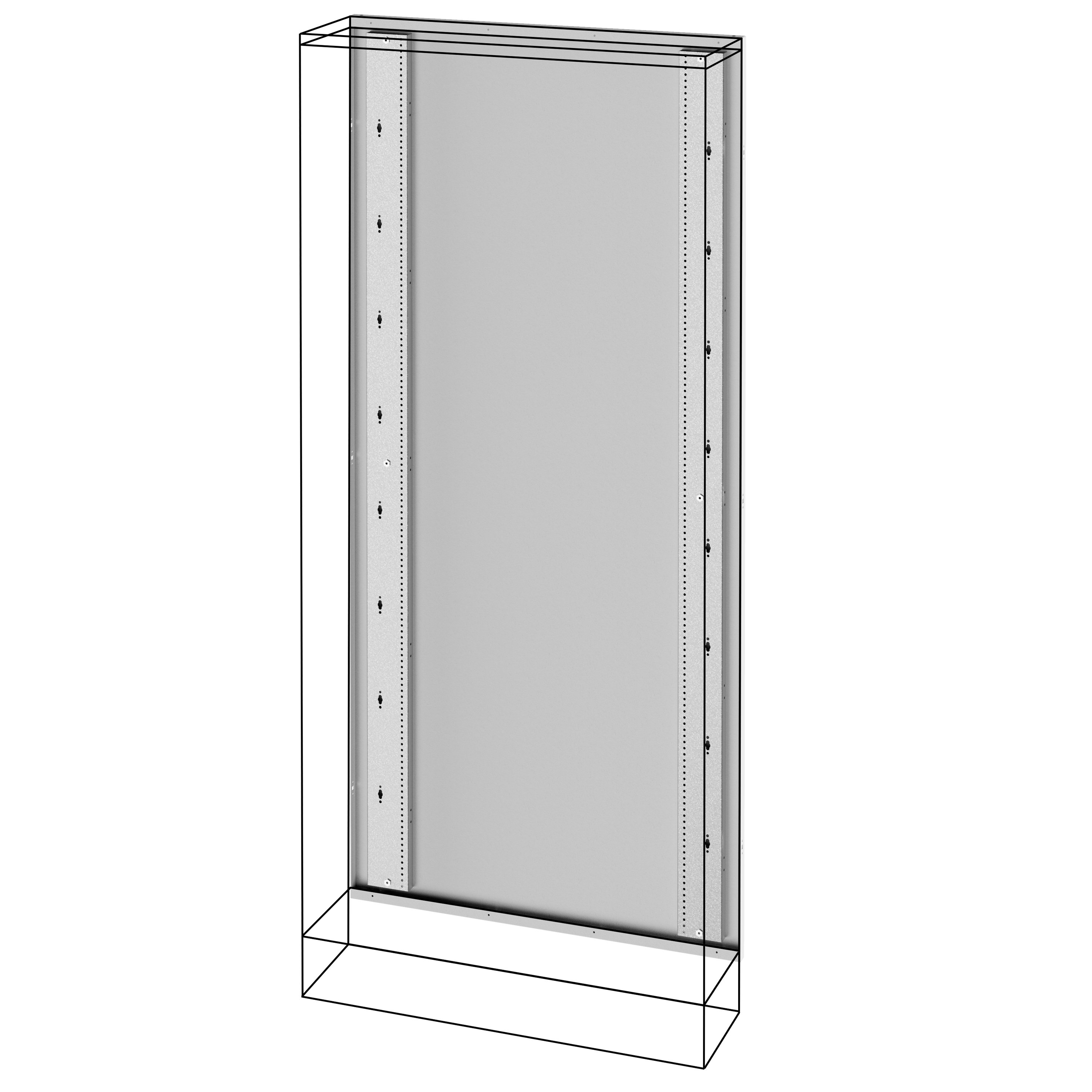 GEWISS - TELAIO POSTERIORE - QUADRO DA PAVIMENTO - QDX 630 L - 600X1800MM