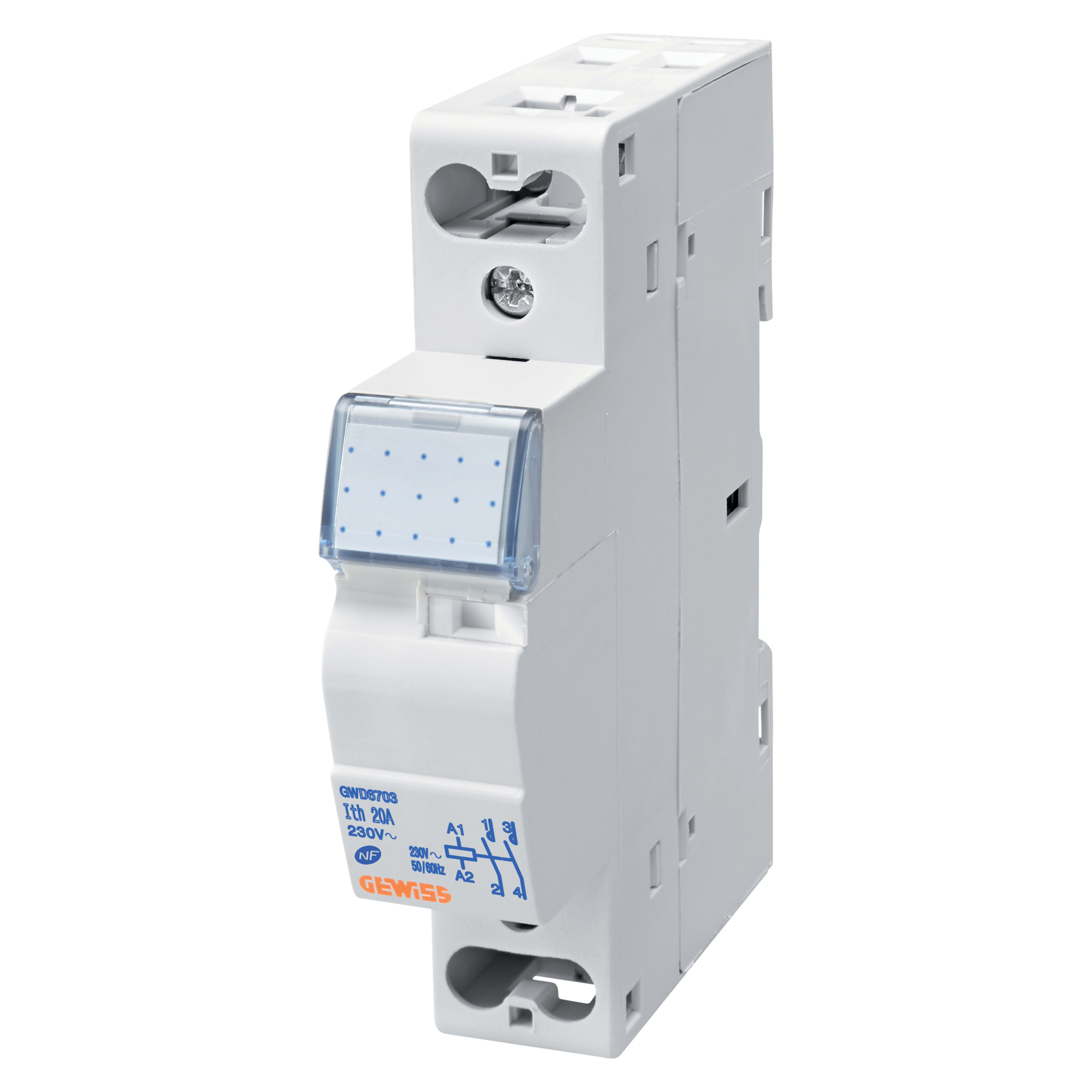 GEWISS - CONTATTORE CTR - 20A 2NA 24V - 1 MODULO