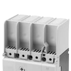 GEWISS - COPRITERMINALI - MSX/E/M400-630 - PER TERMINALI ANTERIORI FC E ANTERIORI PROLUNGATI FB - PER INTERRUTTORI 4P