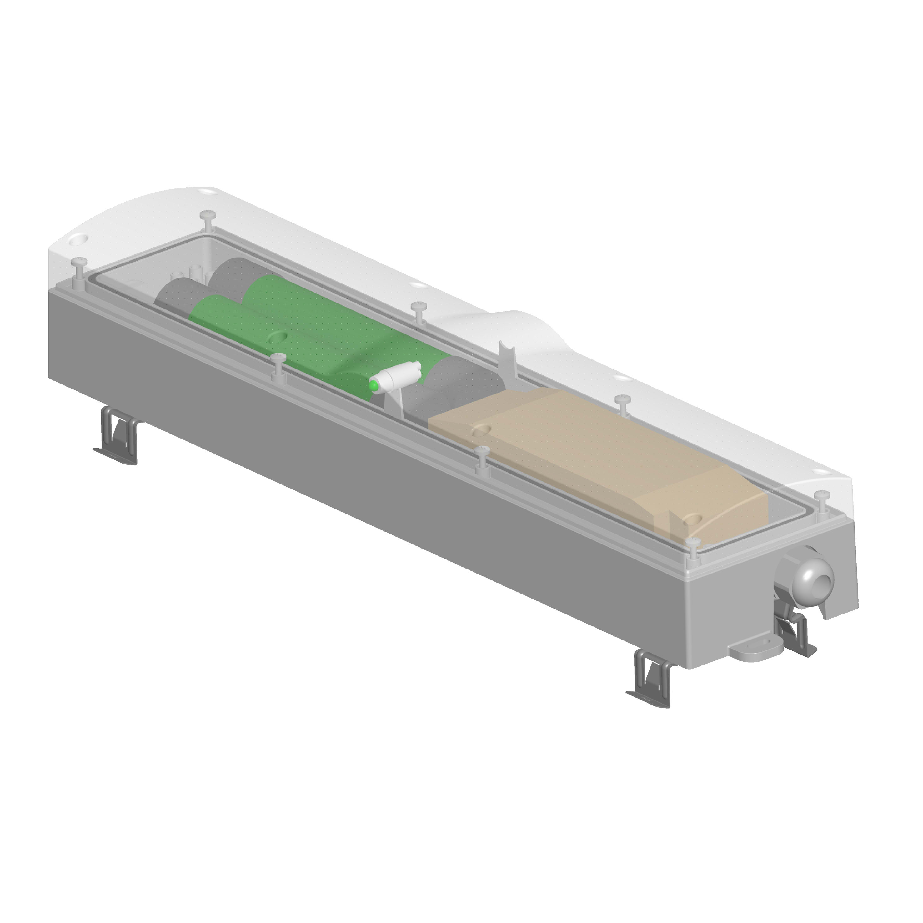 GEWISS - SMART [3] - KIT EMERGENZA 3H VERSIONE CON CABLAGGIO PASSANTE