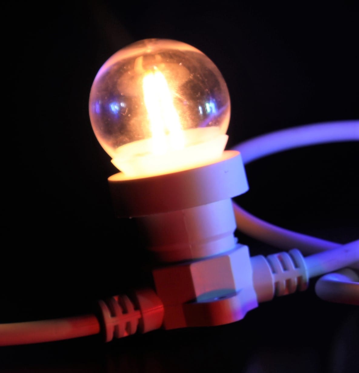 GIOCOPLAST NATALE - LAMPADINA GLOBINO LED BIANCO CALDO 2 W E27