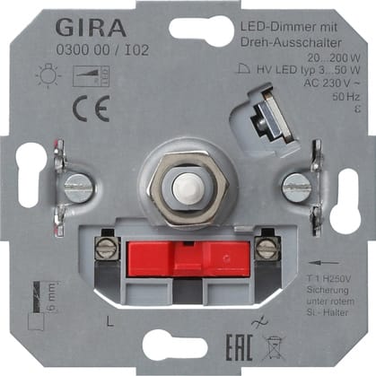 GIRA - MOD.DIM.LED 20 - 200 W INT.MAN.