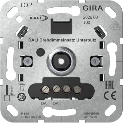 GIRA - MOD.DIM.ROT. DALI IN