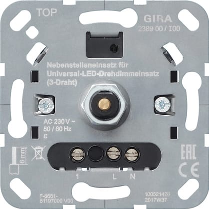 GIRA - MOD.APP.DER.ROT. S3000 3 FILI