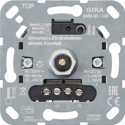 GIRA - MOD.DIM.ROT.LED UNIV. S3000 KOMFORT