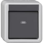 GIRA - AB PULS. 1-M FIN.CTRL. + 1 PUNTO KNX