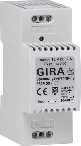 GIRA - ALIM.TENS. 12 V DC 2A AMG