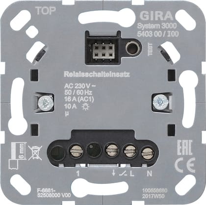 GIRA - MOD.INT.REL S3000