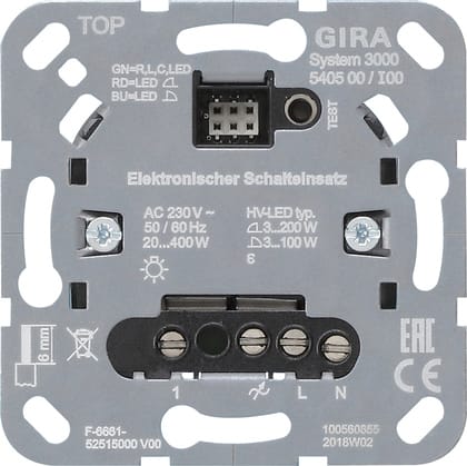 GIRA - MOD.ELETTR.INTERR. S3000