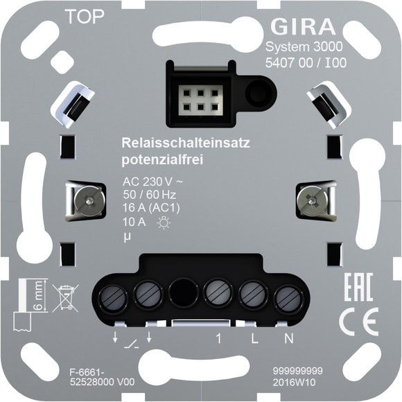 GIRA - MOD.INT.REL POT.ZERO S3000