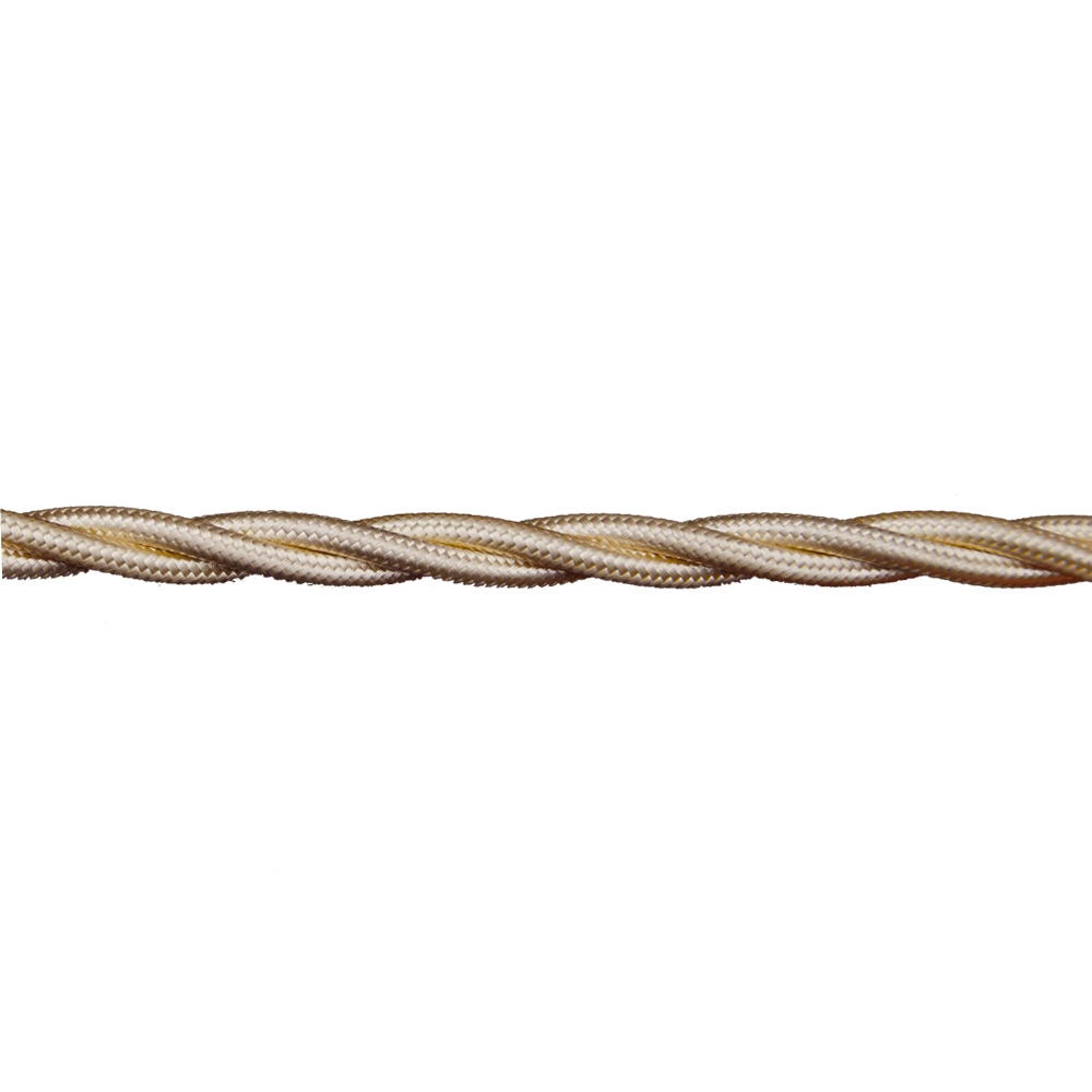 GI GAMBARELLI - CAVO TRECCIA AVORIO MM 3 X 1.5  MT. 100