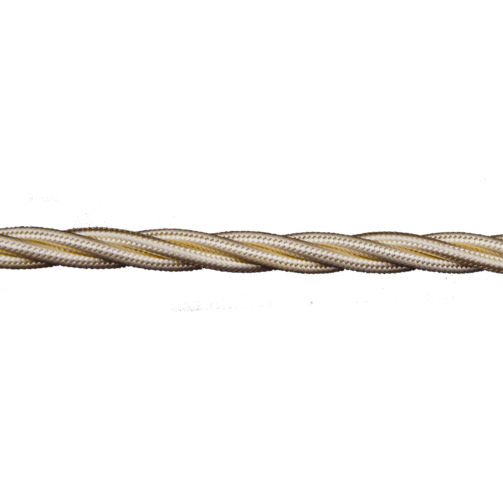 GI GAMBARELLI - CAVO TRECCIA AVORIO  MM 4 X 1.5 MT. 50