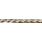GI GAMBARELLI - CAVO TRECCIA AVORIO MM 4 X 1.5 MT. 50