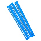 GRAFOPLAST - Stecche Grandi 3 mm lettera "C" Stampa Nera su Fondo Bianco - 50 stecche (1200 elementi)