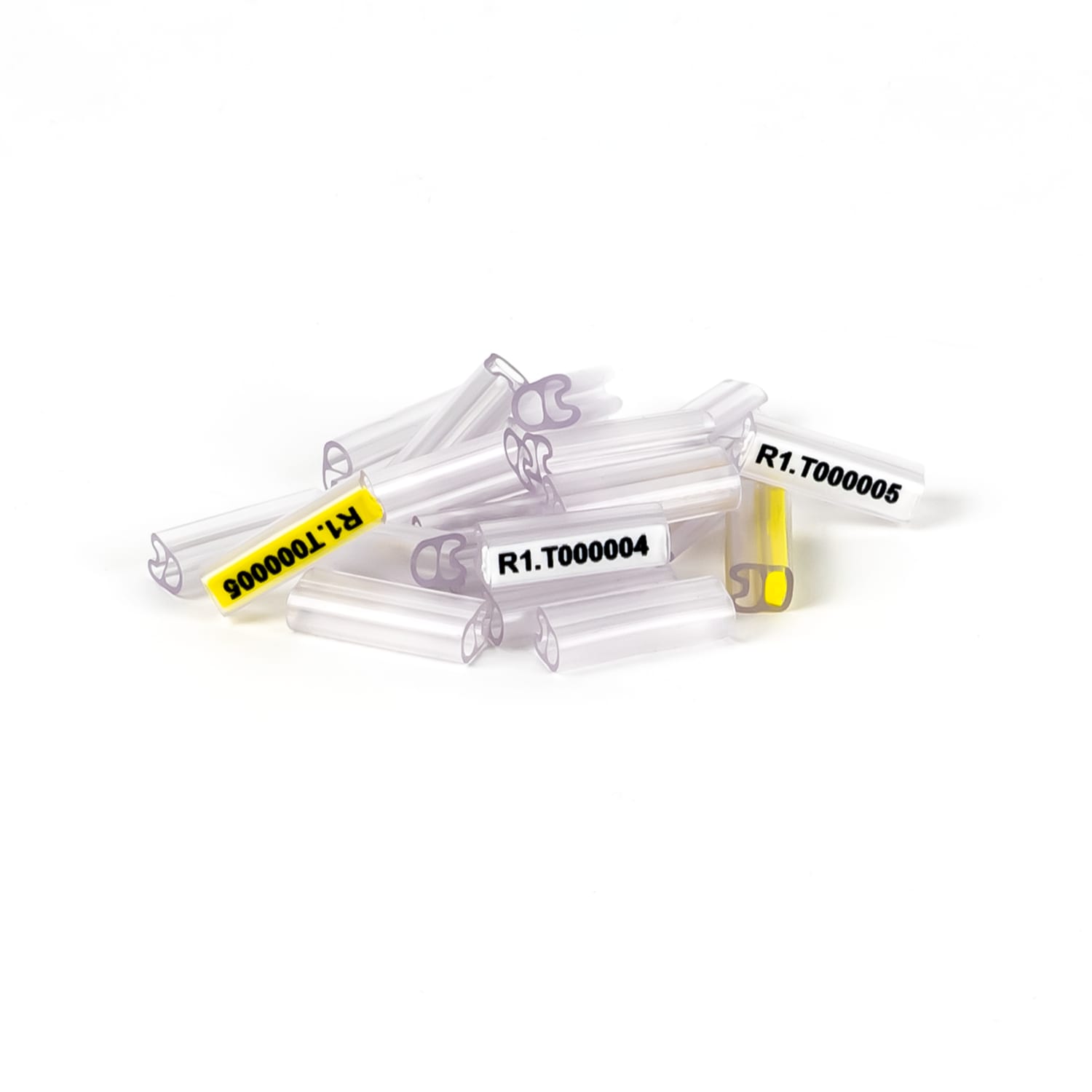 GRAFOPLAST - Tubetto Soft Trasparente Serie 200  Lungo 18 mm diametro da 1.5 a 2.5 confezione da 1000 pezzi