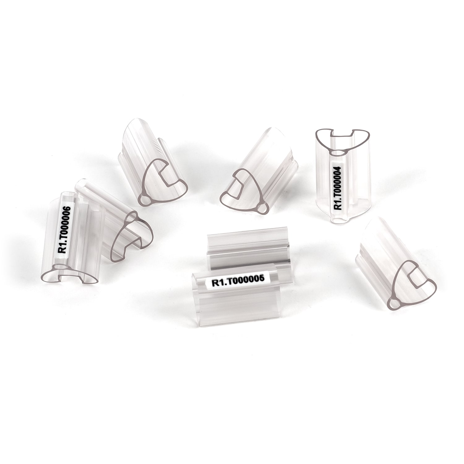 GRAFOPLAST - Tubetto Soft Trasparente Serie 200 Lunghezza 23 mm diametro da 10 a 14 mm - 200 pezzi