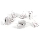GRAFOPLAST - Tubetto Soft Trasparente Serie 200  Lunghezza 23 mm diametro da 10 a 14 mm - 200 pezzi
